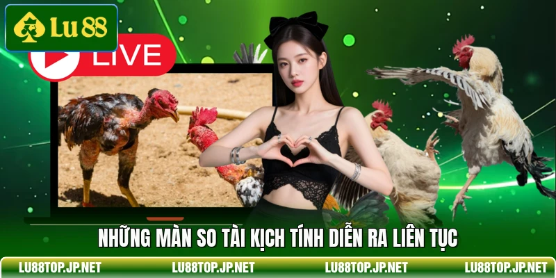 Những màn so tài kịch tính diễn ra liên tục